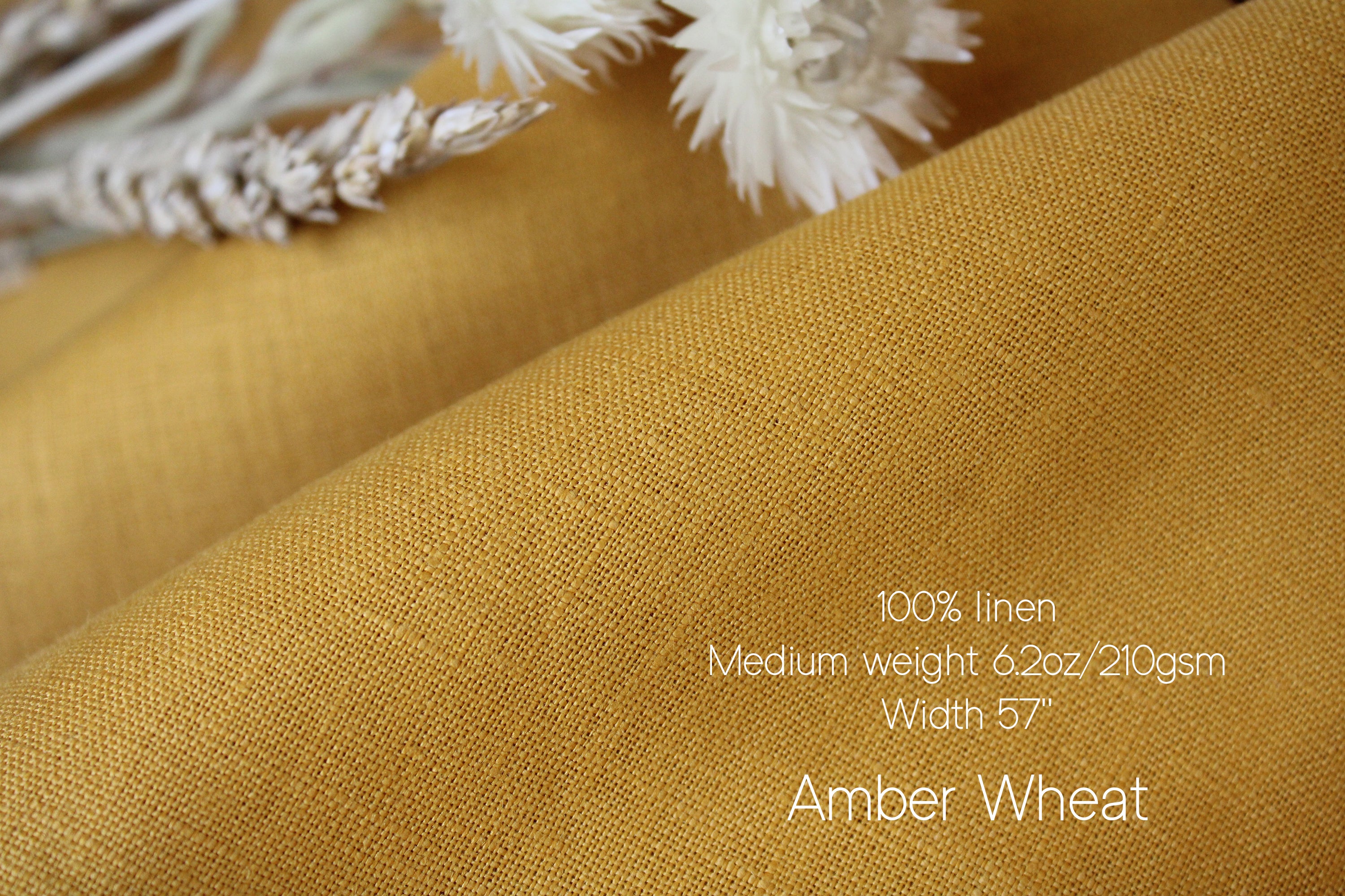 Linen Fabric by the Yard for Sewing, Clothing, Curtains - By Linen Online