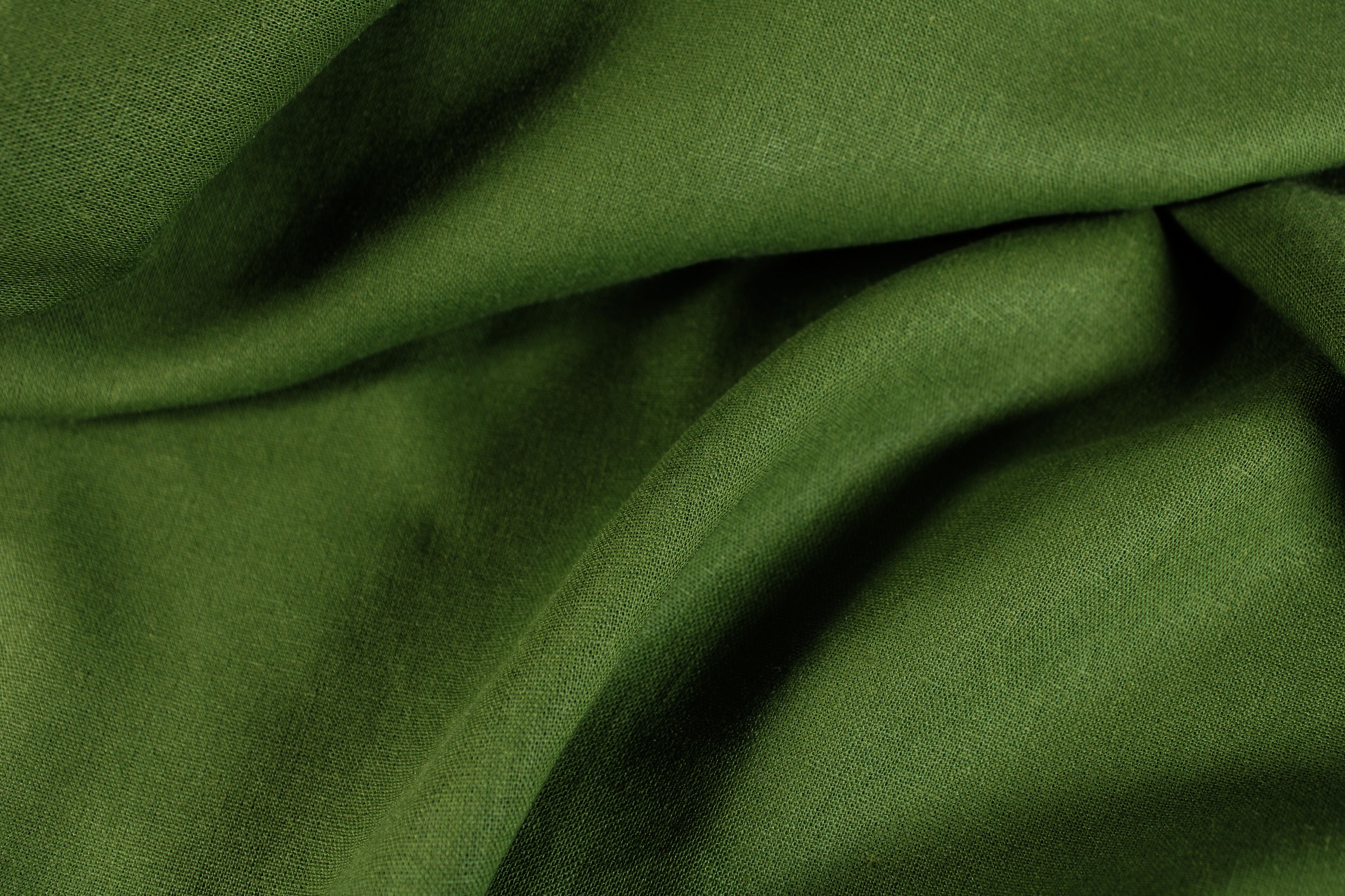NEW LINEN FABRIC COLLECTION!!! / 100% Linen Fabric by the Yard / Garden green Linen Fabric / Buy Linen Online