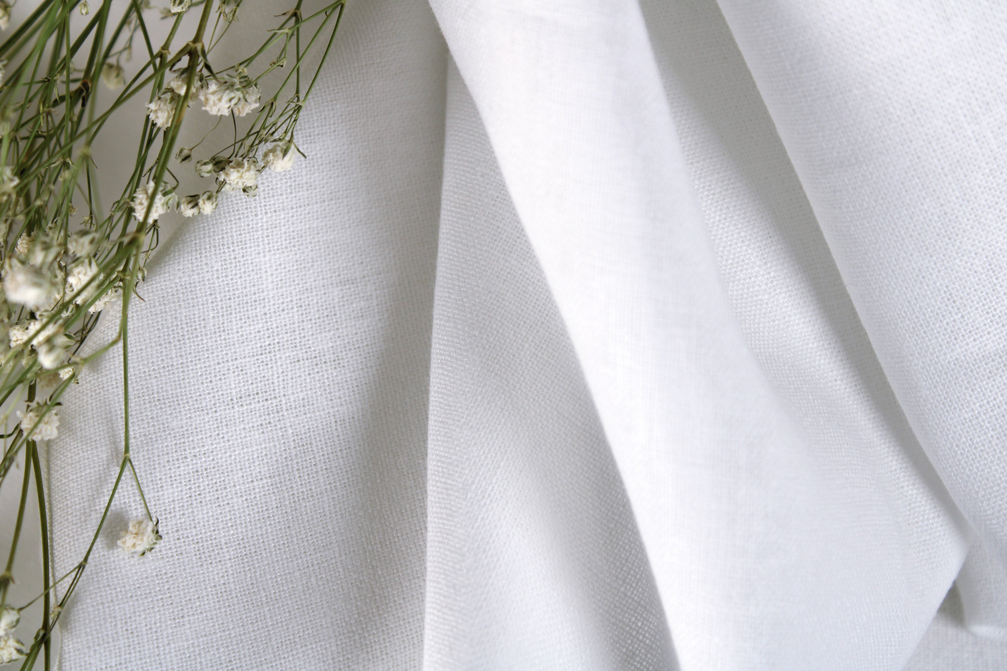 NEW LINEN FABRIC COLLECTION!!! / 100% Linen Fabric by the Yard / White Linen Fabric / Buy Linen Online