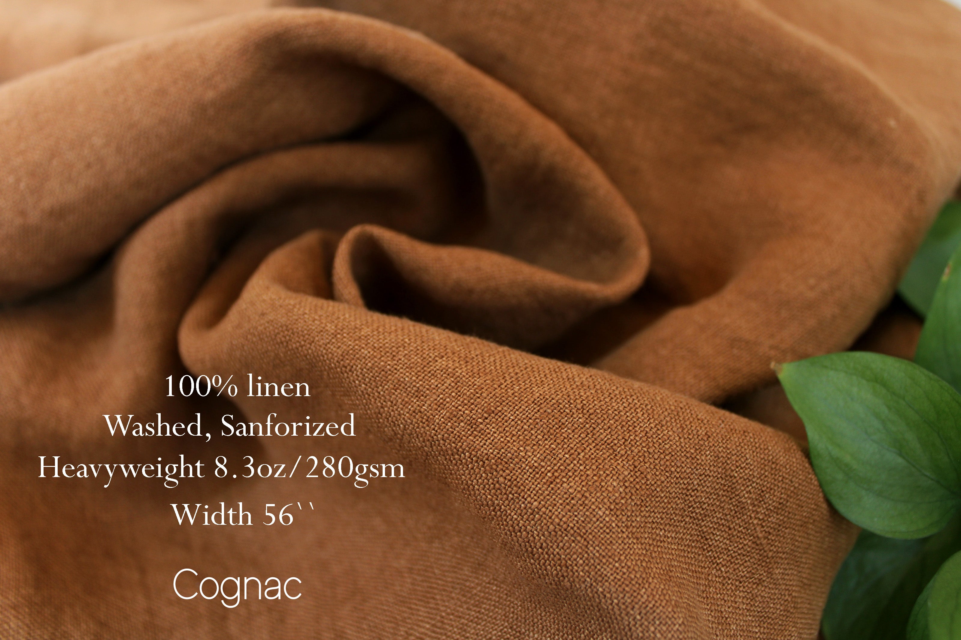 Washed Heavyweight Linen Fabric - NEW COLLECTION!!! Buy Linen Online