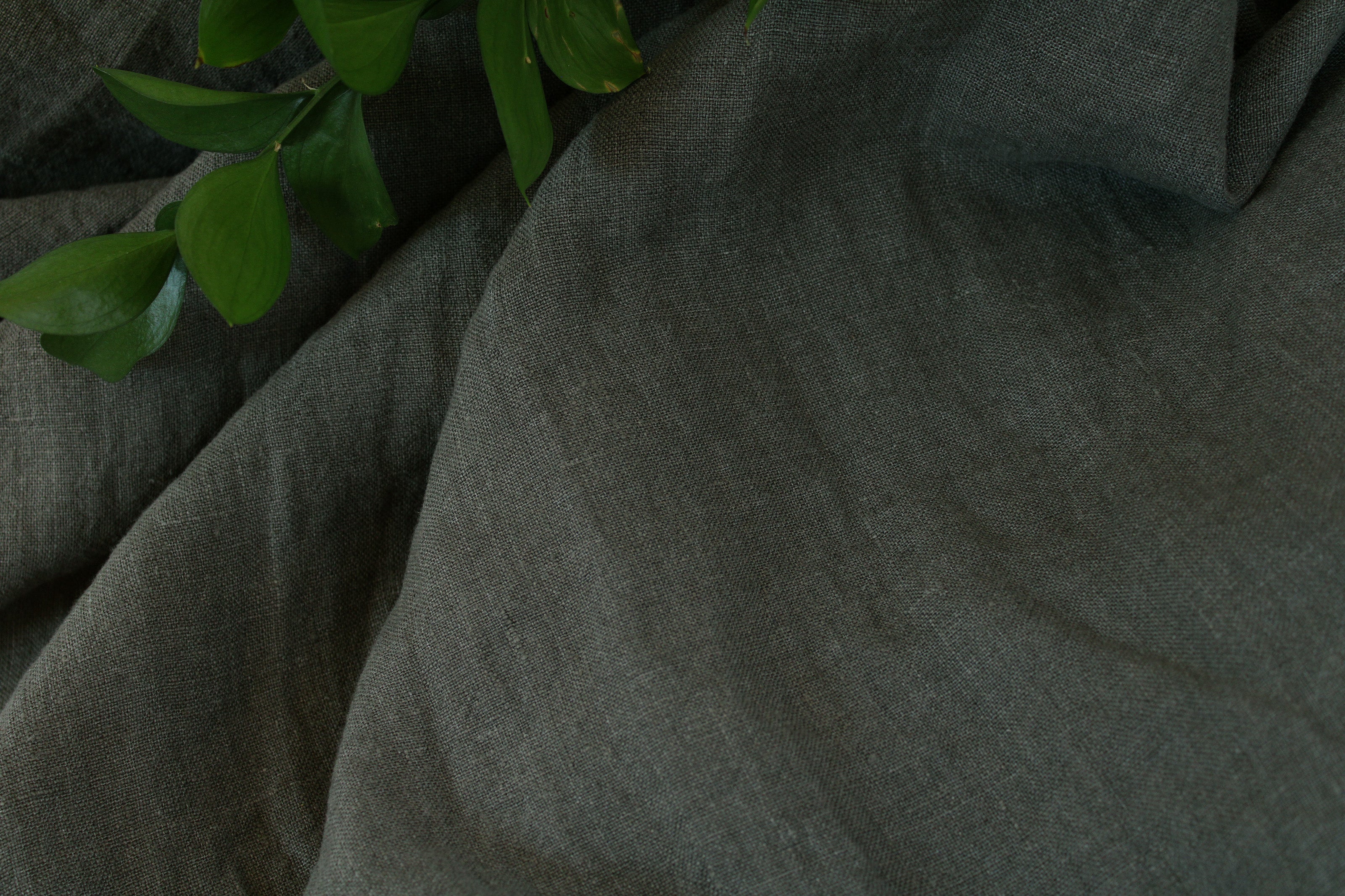 WHOLESALE 100% linen fabric / Linen Fabric ROLL Wholesale / Linen by the Bolt / Gris Linen fabric Heavyweight Prewashed