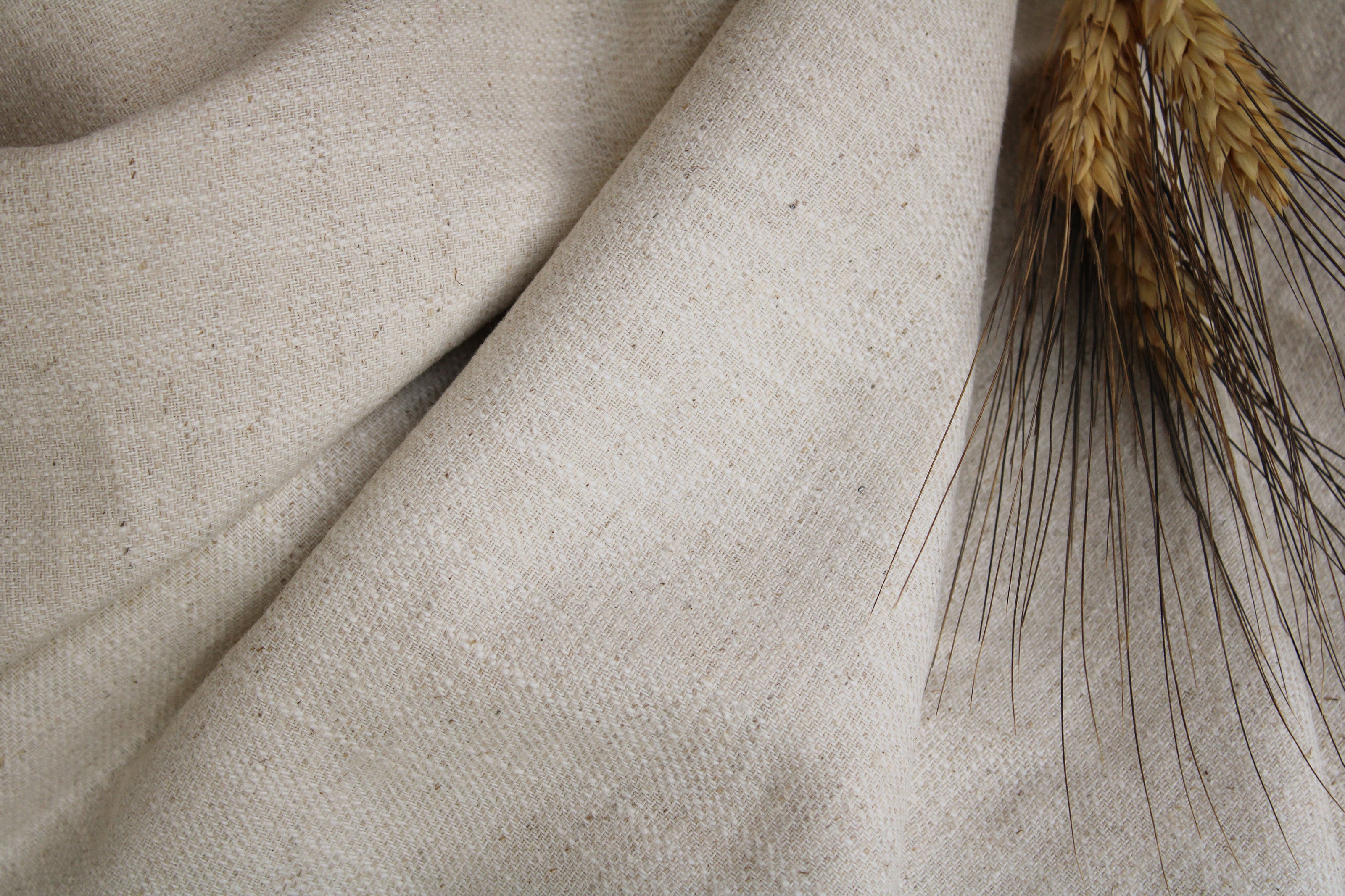 Nettle Fabric by the yard - Ramie fabric