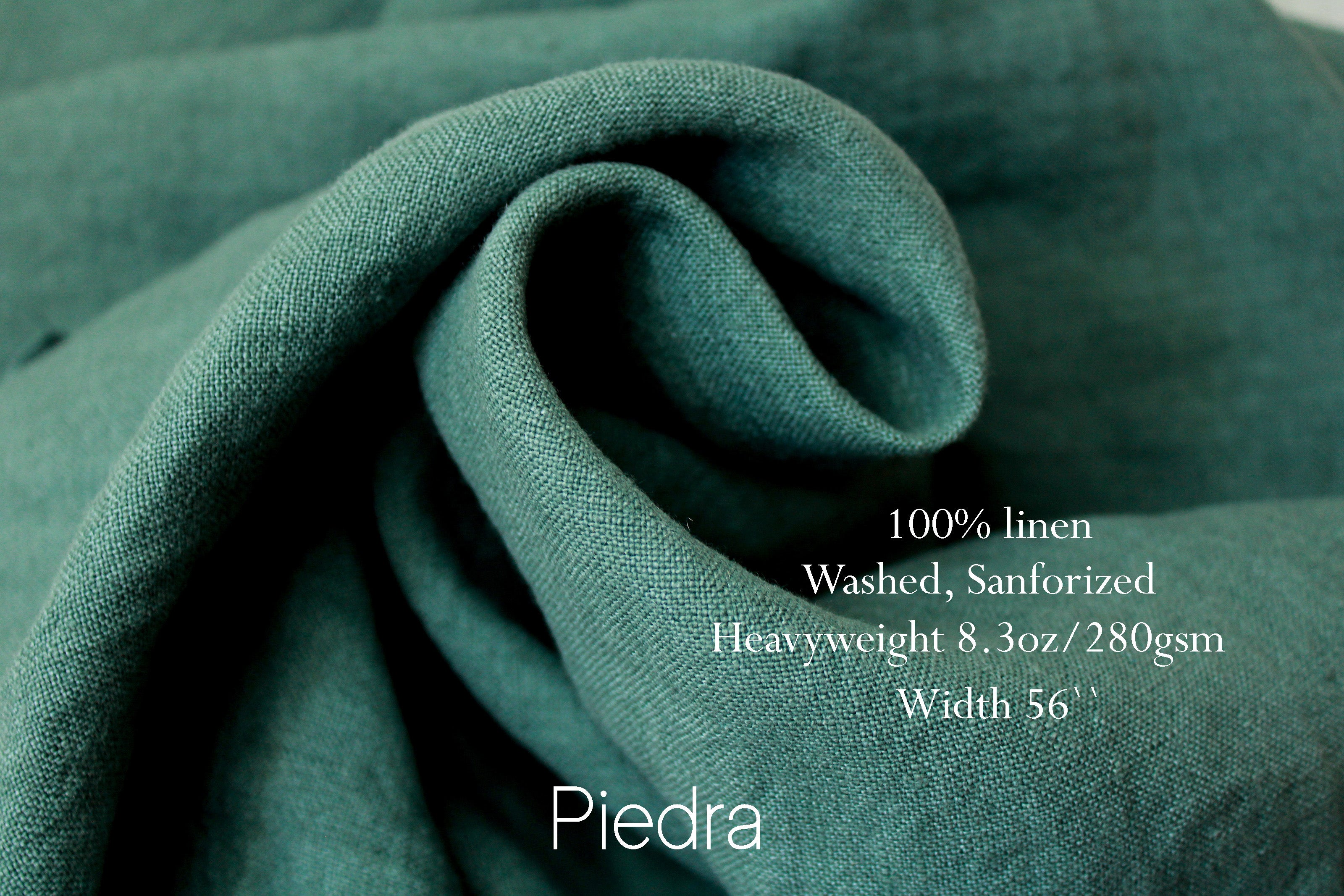 WHOLESALE 100% linen fabric / Linen Fabric ROLL Wholesale / Linen by the Bolt / Piedra Linen fabric Heavyweight Prewashed