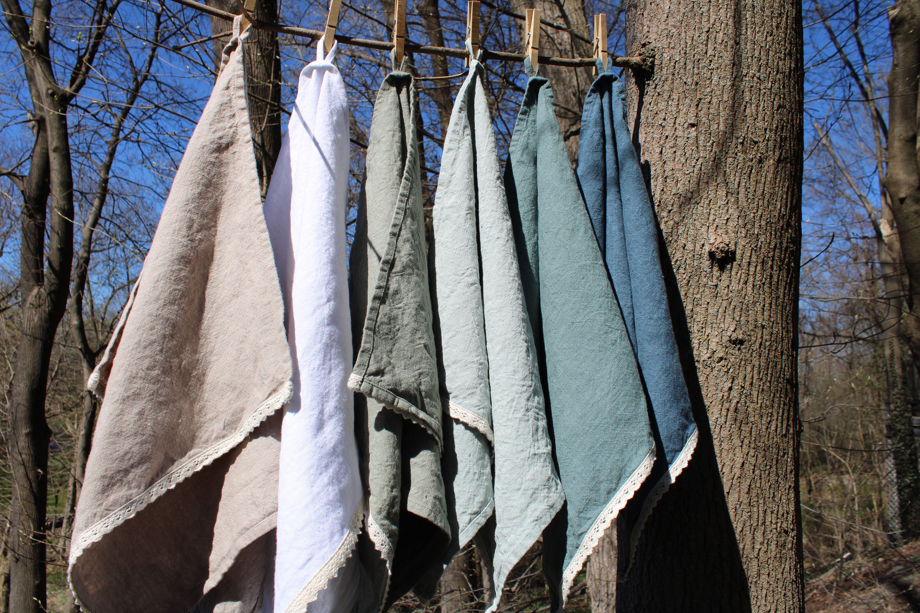 Heavy Linen Towels, Soft and Prewashed