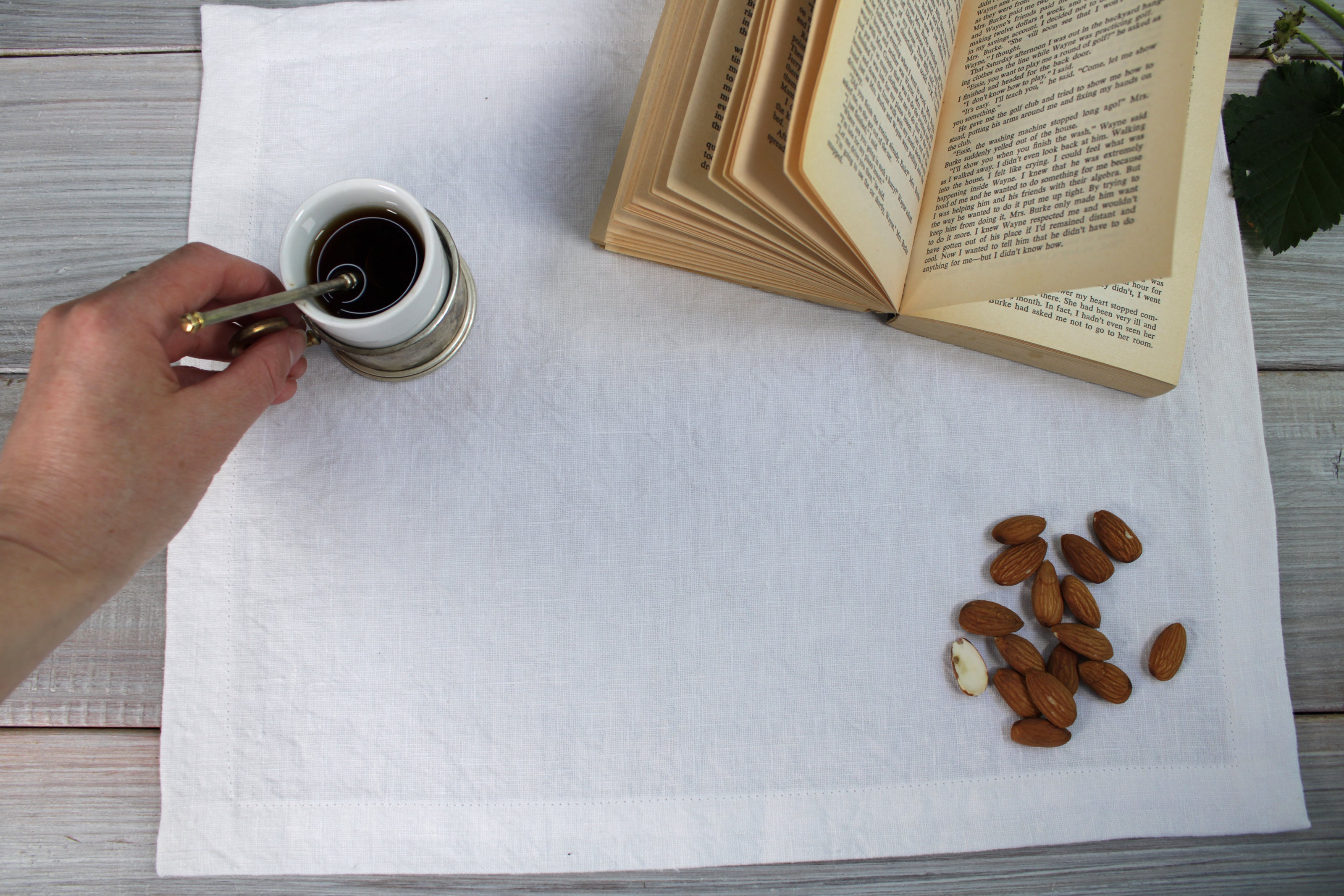 Linen Placemats / Heavy weight Prewashed Pure Linen Placemats / Handmade in the US