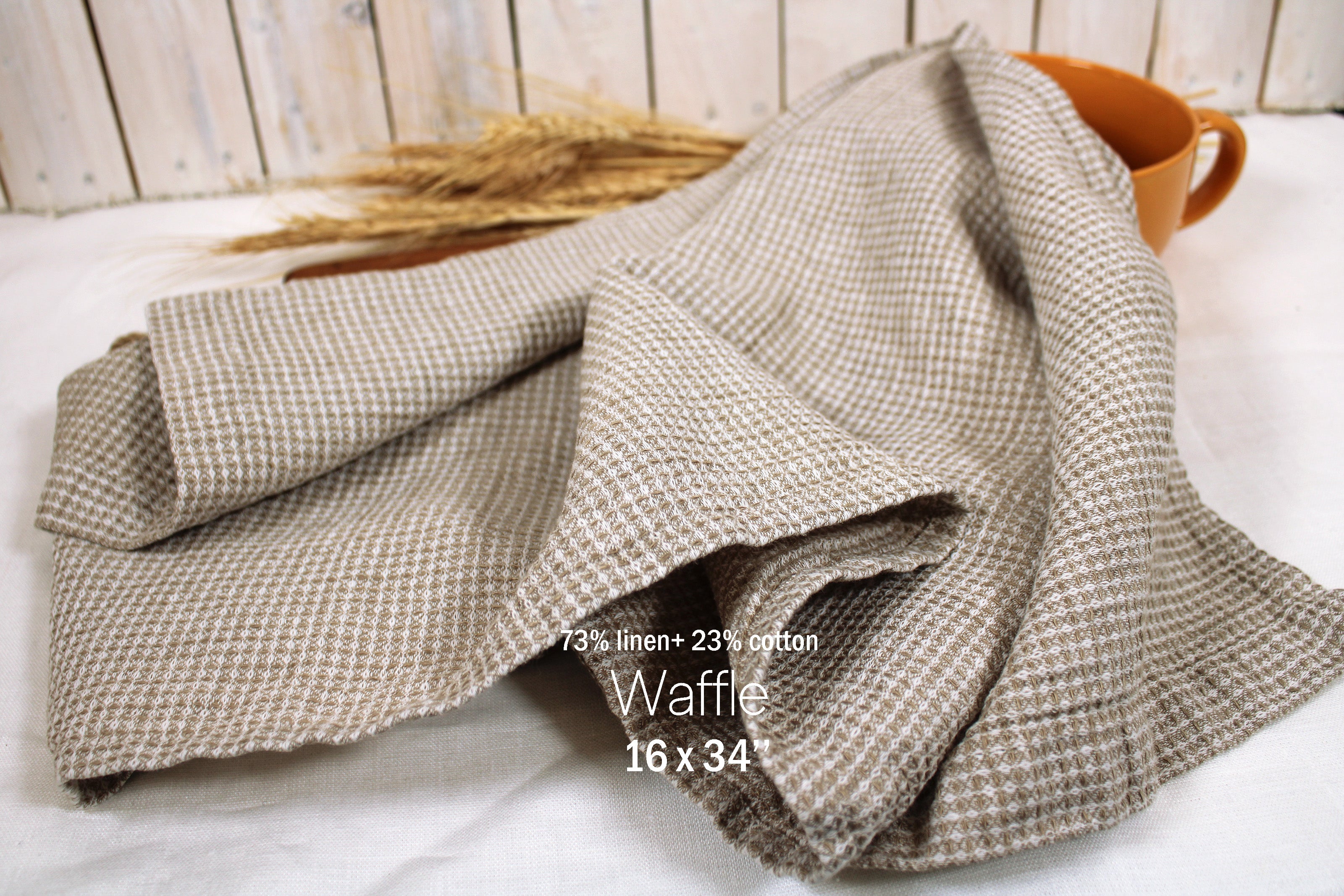 Linen towels / Waffle linen towels