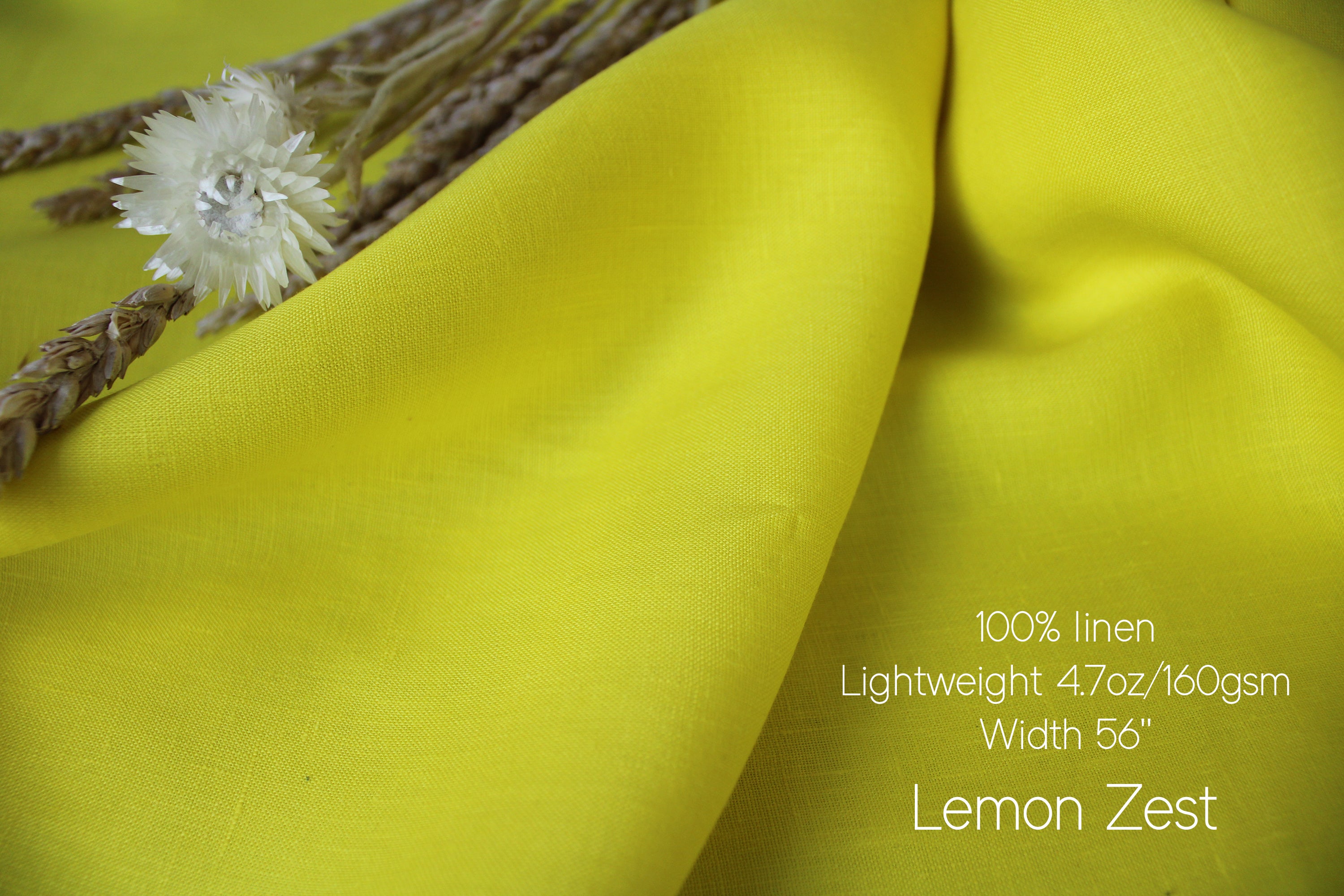 Linen Fabric by the Yard for Sewing, Clothing, Curtains - By Linen Online