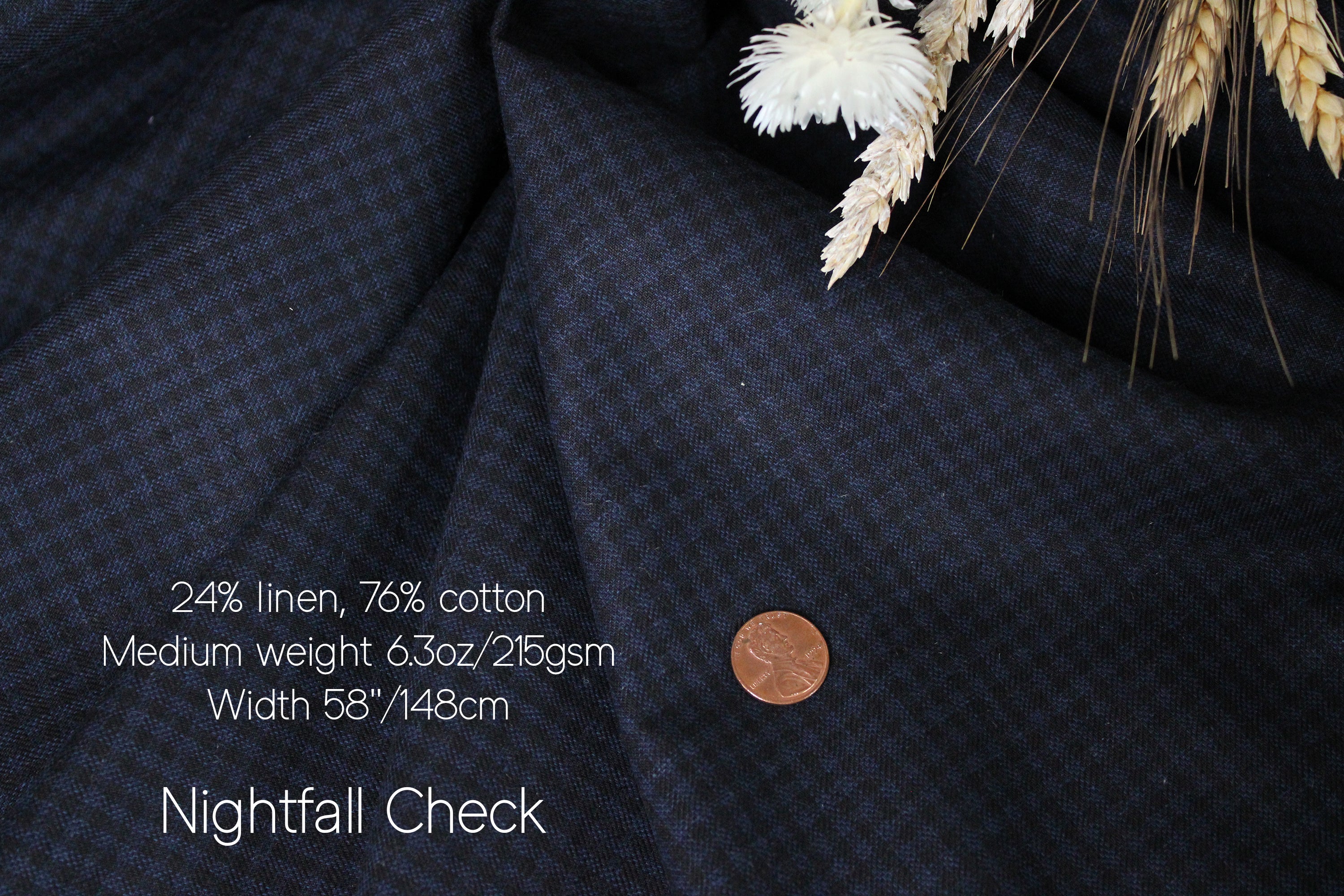 Linen fabric by the yard for Clothing, Curtains / Lightweight - Medium weight linen fabric European flax