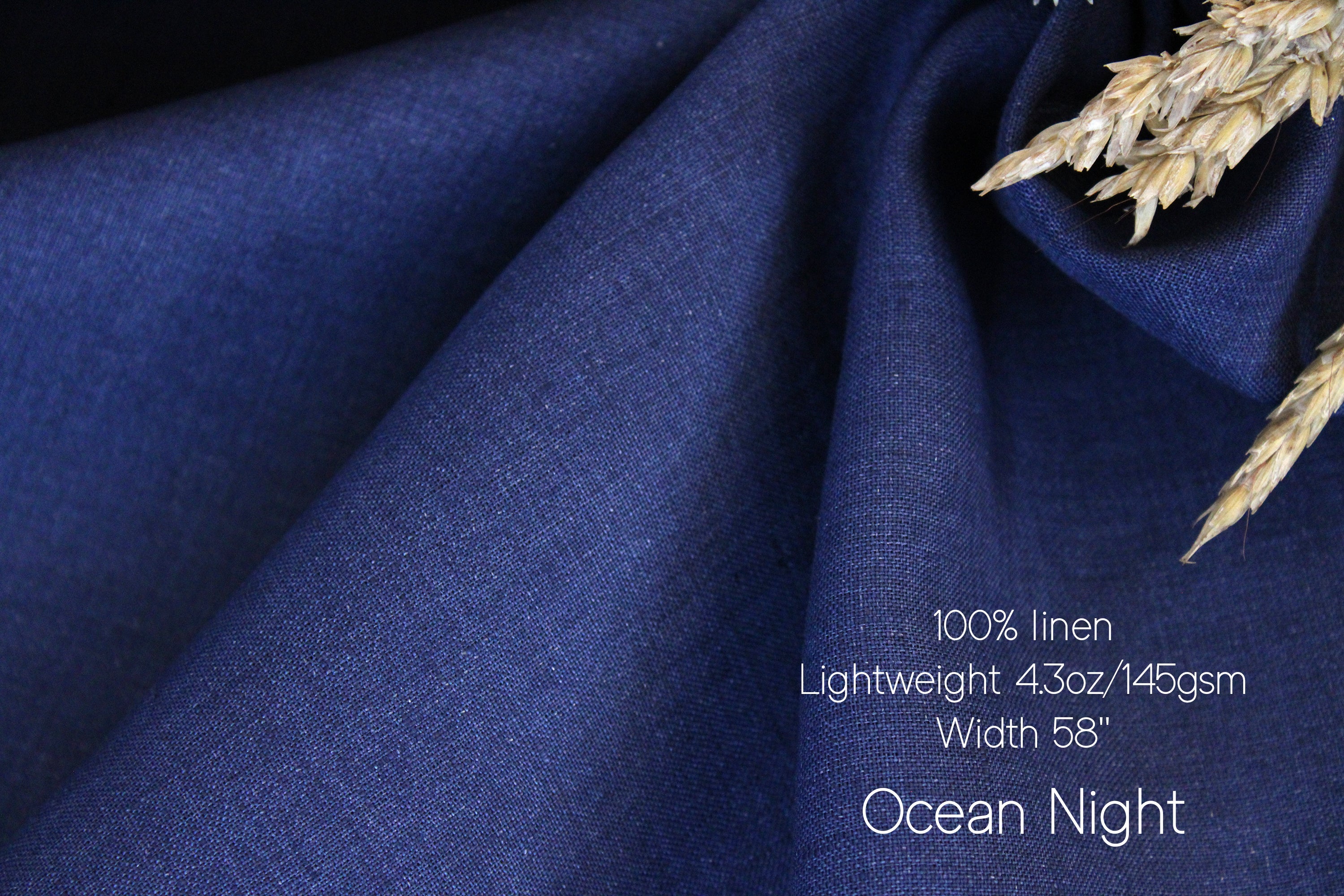 Linen Fabric by the Yard for Sewing, Clothing, Curtains - By Linen Online