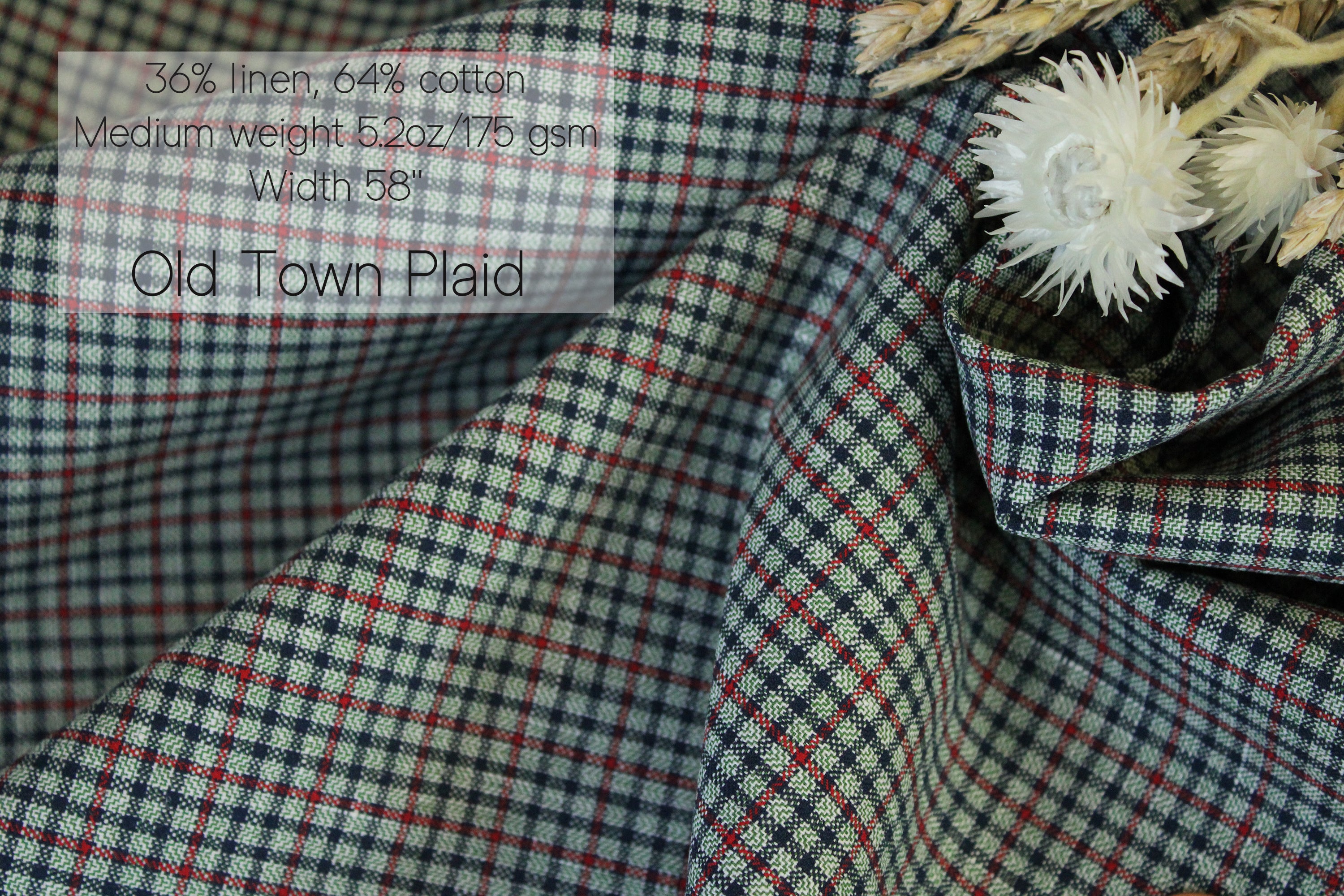 Linen Fabric by the Yard for Sewing, Clothing, Curtains - By Linen Online