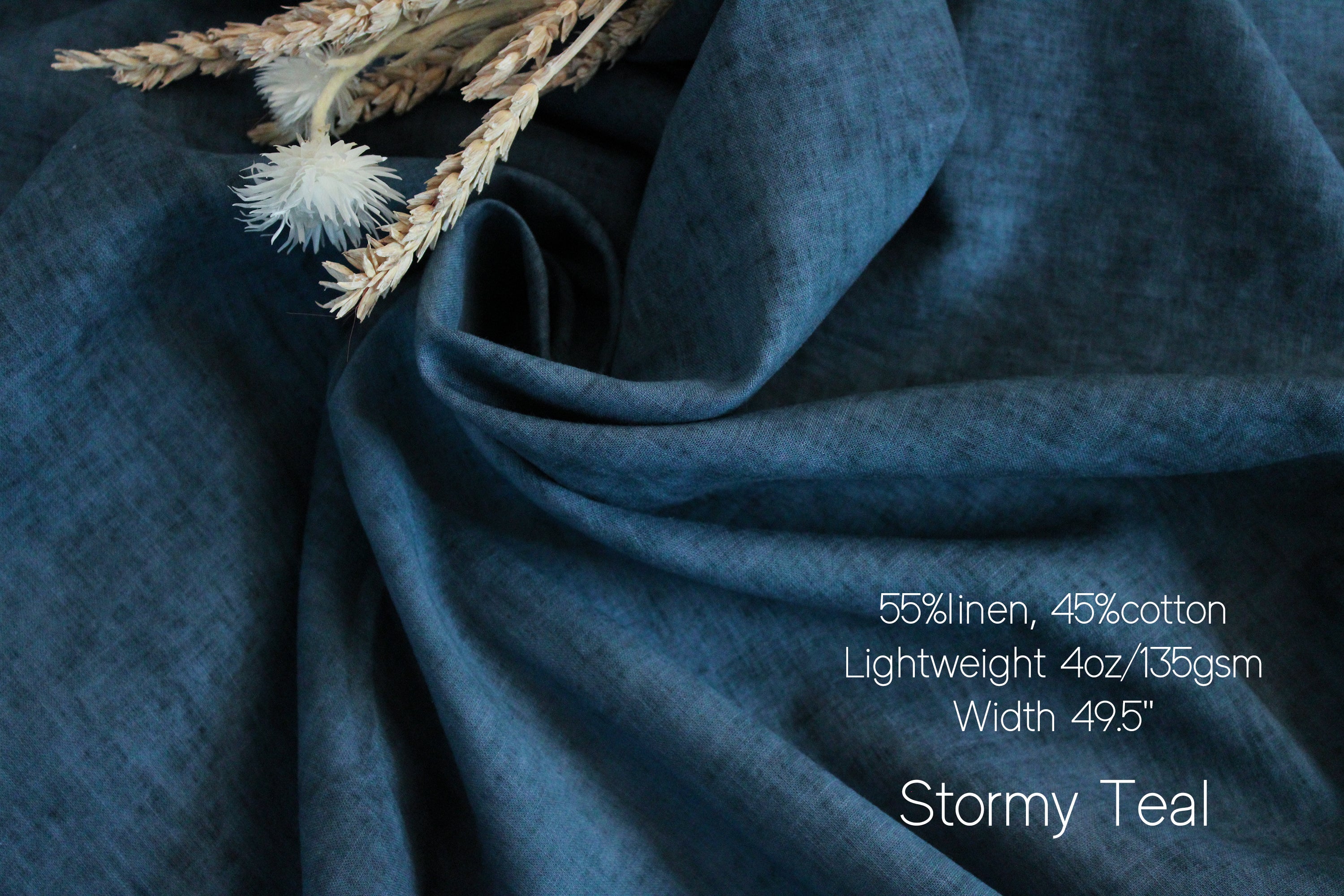 Linen Fabric by the Yard for Sewing, Clothing, Curtains - By Linen Online