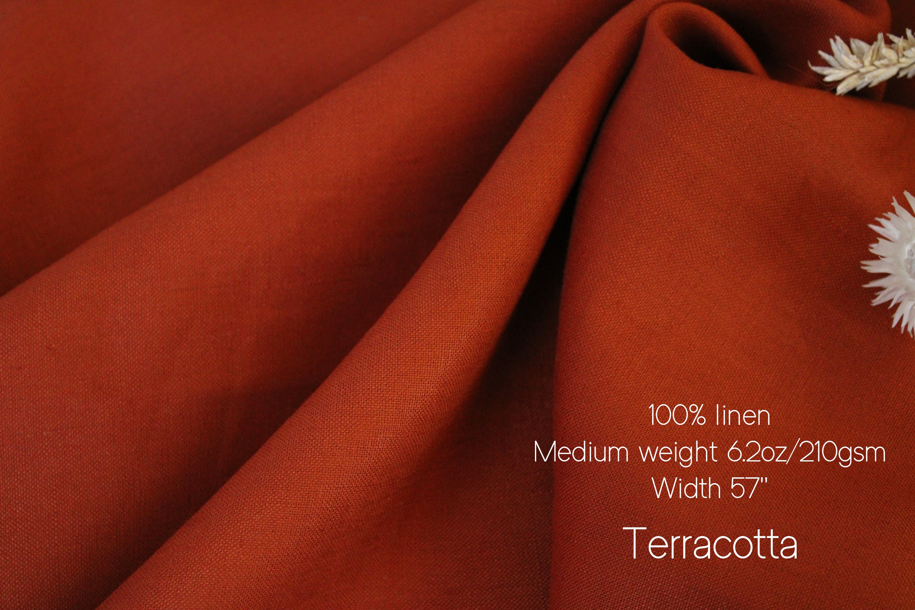 Linen Fabric by the Yard for Sewing, Clothing, Curtains - By Linen Online