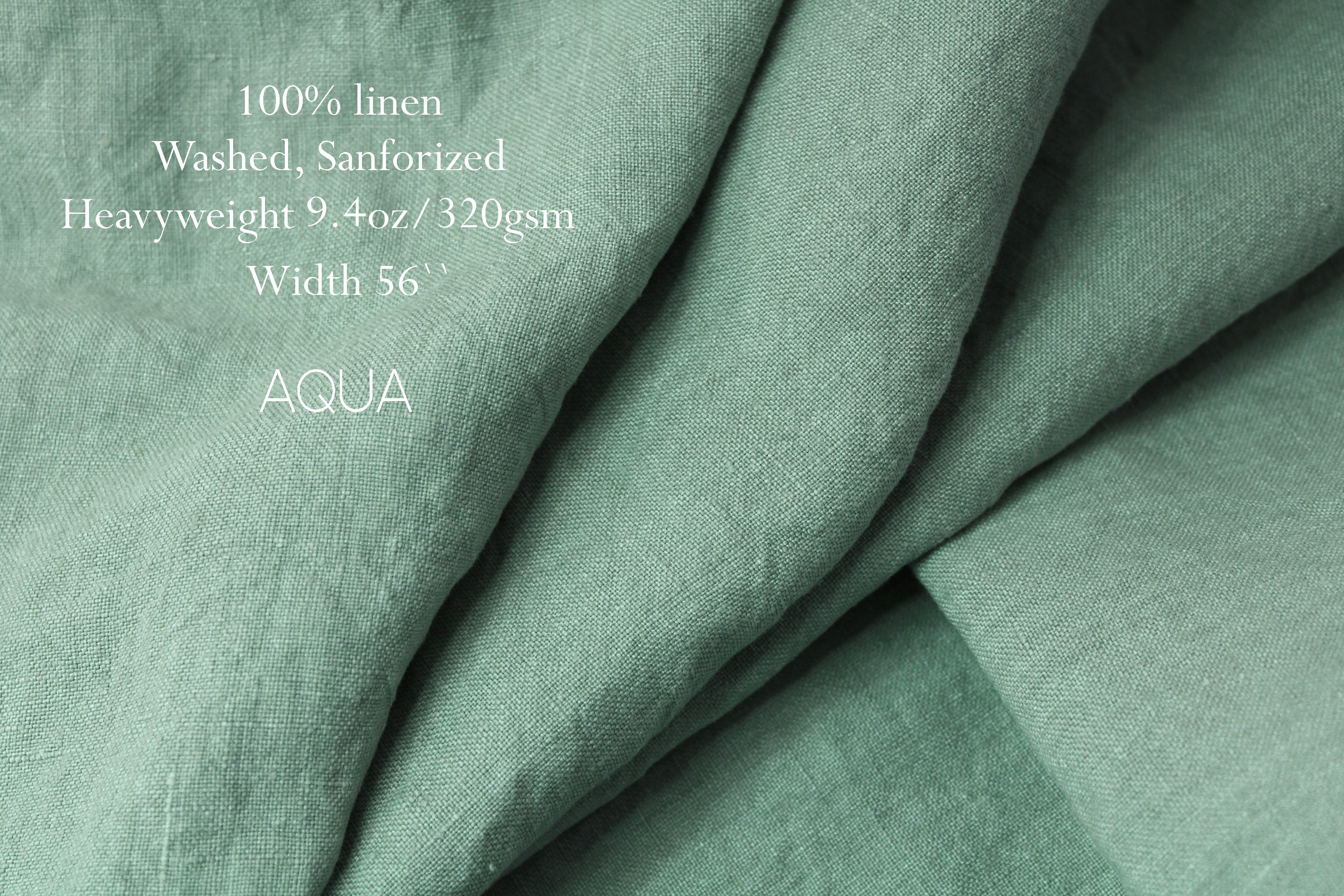Washed Heavyweight Linen Fabric - NEW COLLECTION!!! Buy Linen Online