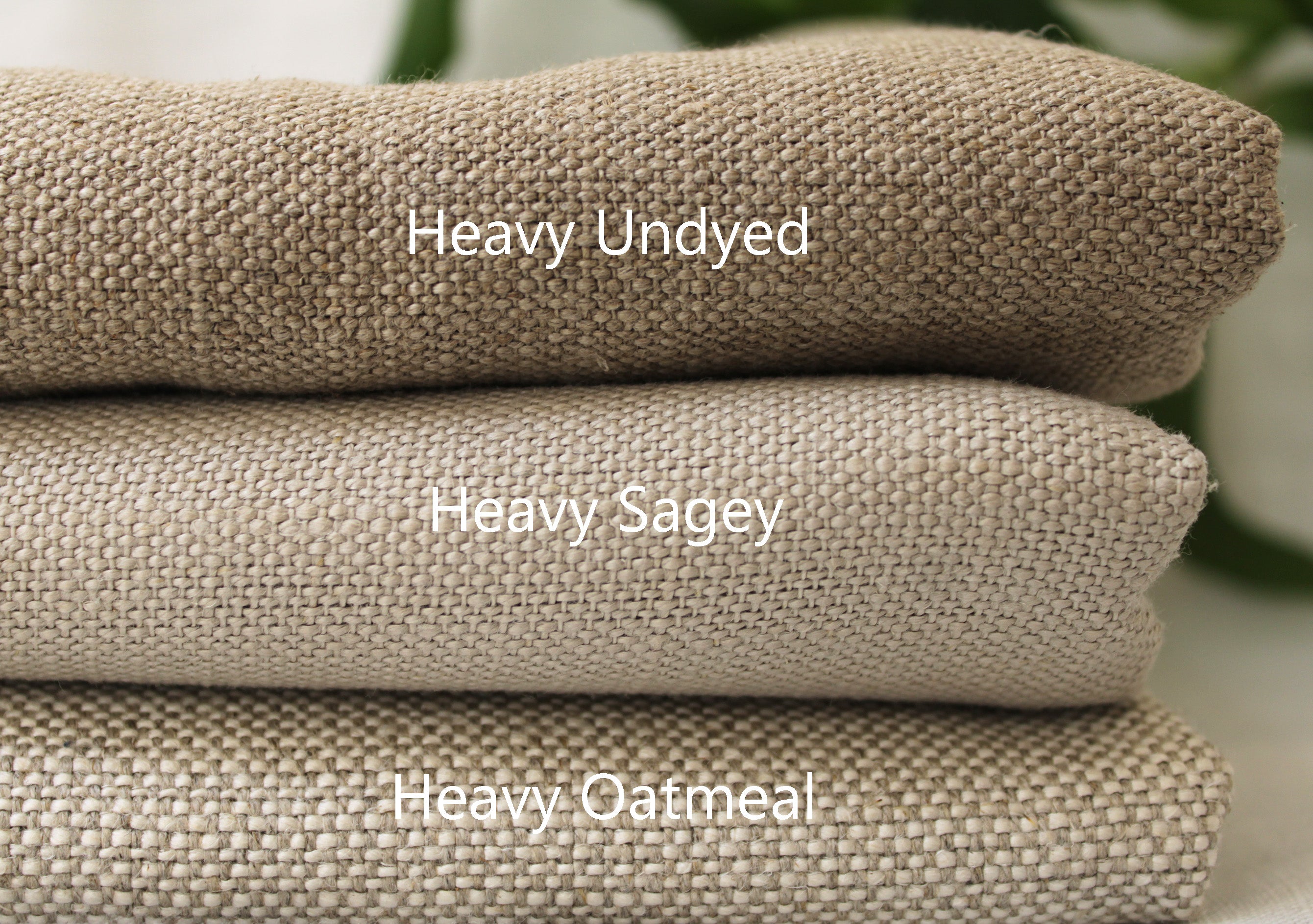 Upholstery Linen Fabric / Heavyweight Linen Fabric by the yard