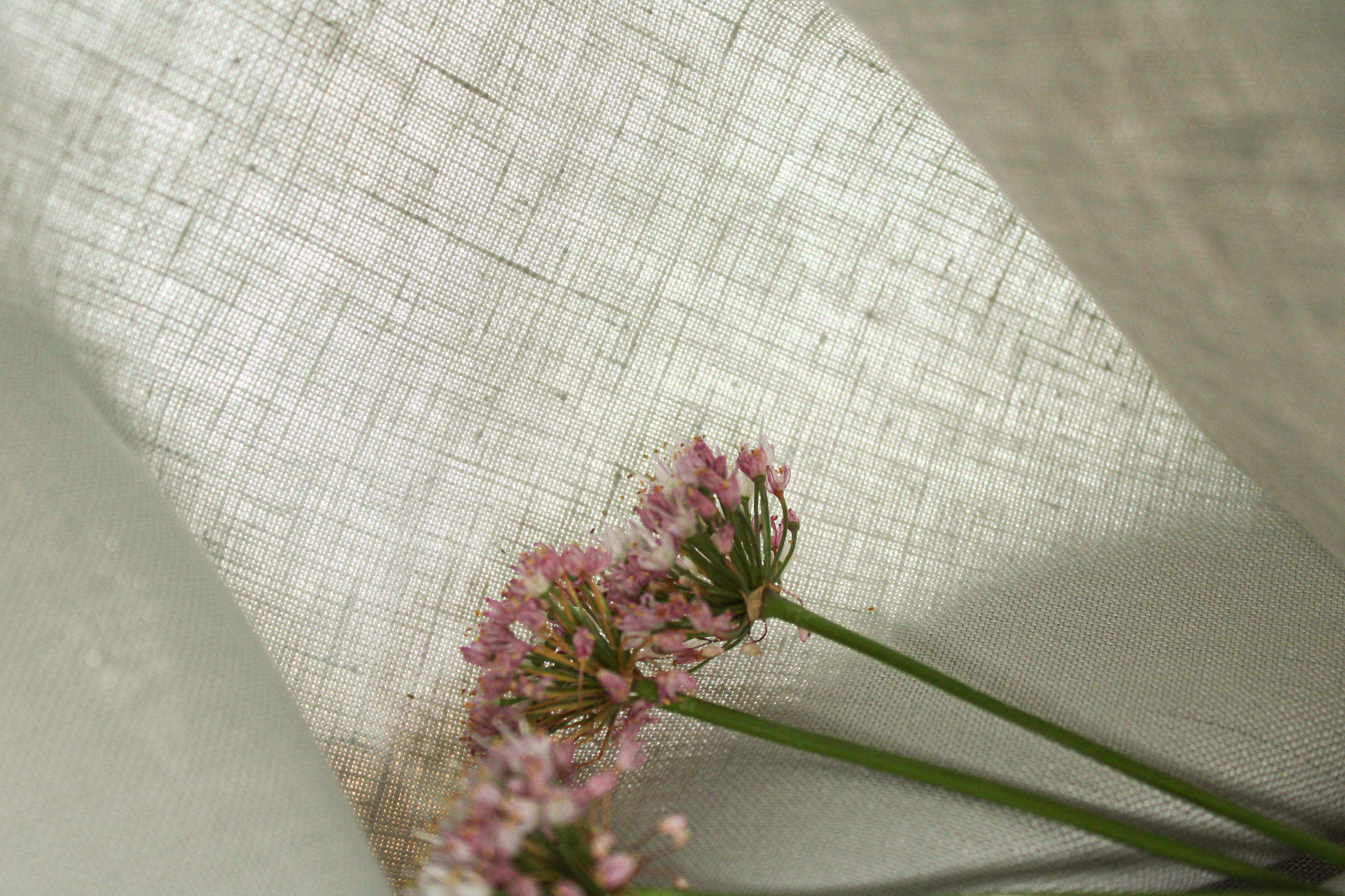 Premium IRISH 100% Linen Fabric by the Yard / Light gray Linen Fabric / Buy Linen Online