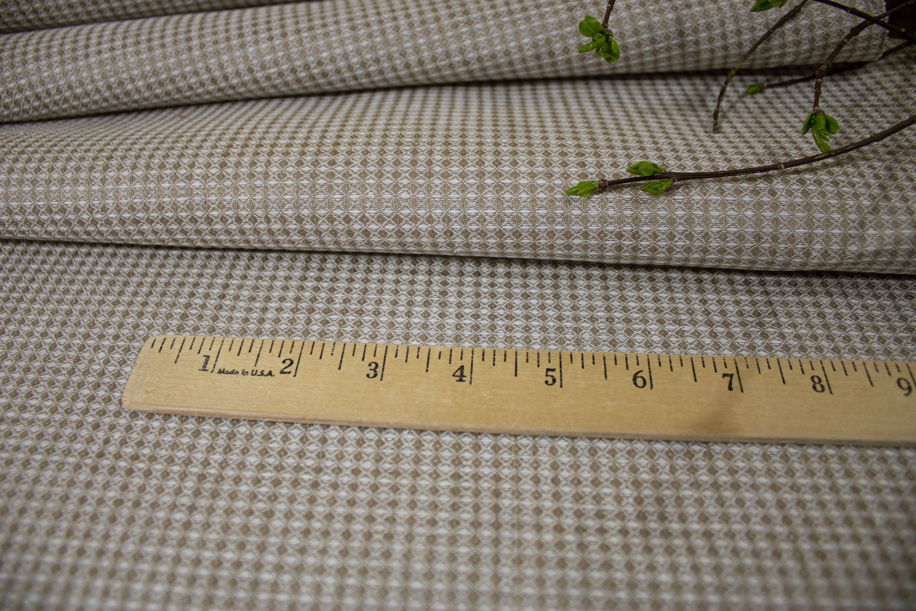 Waffle Linen Fabric / Linen/Cotton Blend Fabric / Buy Linen Fabric Online