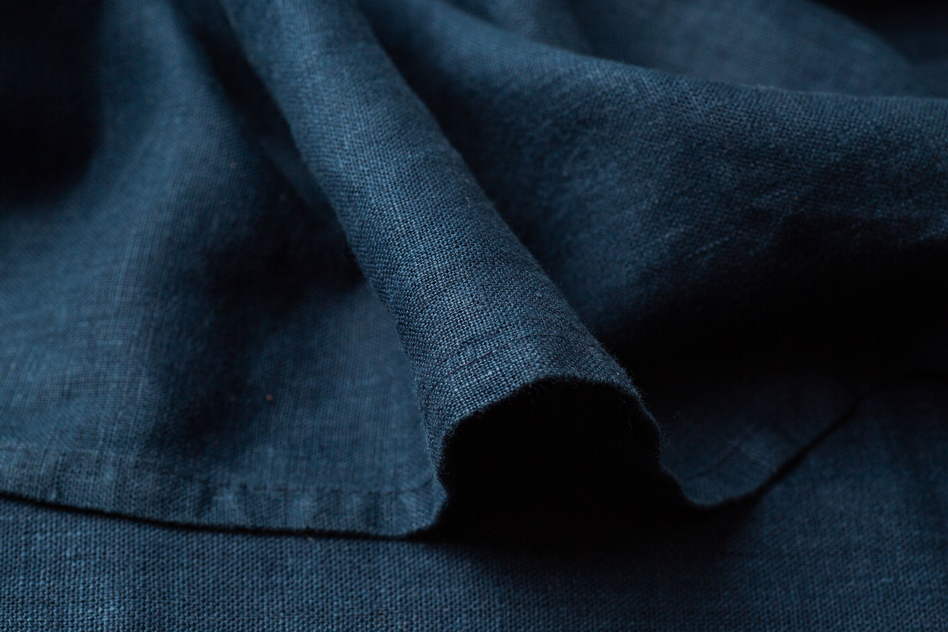 Dark blue Linen Napkins / Buy Linen Napkins Online